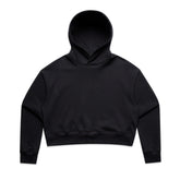 WOS RELAX CROP HOOD BLACK XS